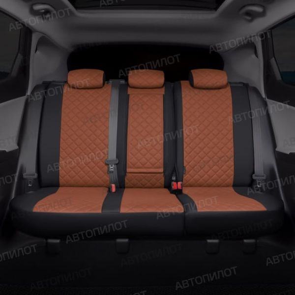 Чехлы Автопилот Экокожа Ромб на Jaecoo J7 (2023+) Чехлы Автопилот Экокожа Ромб на Jaecoo J7 (2023+)