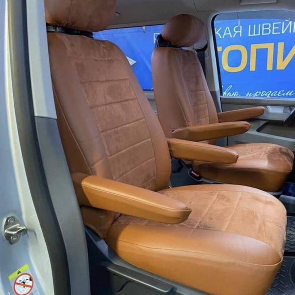 Чехлы Автопилот на Volkswagen Transporter T6 (2 места) с 2015+