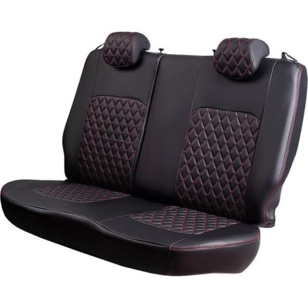 Чехлы Экокожа Турин Ромб на Nissan Sentra 7 (B17) 2012-2017 г.в.